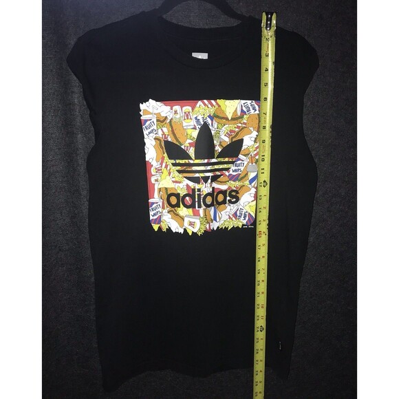 Adidas Skateboard Tee Beavis Butt-Head Black Graphic T Shirt Small Fruity Whips - Picture 9 of 11